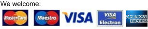 We welcome: