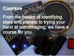 Courses  From the basics of identifying stars and planets to trying your hand at astroimaging, we have a course for you.